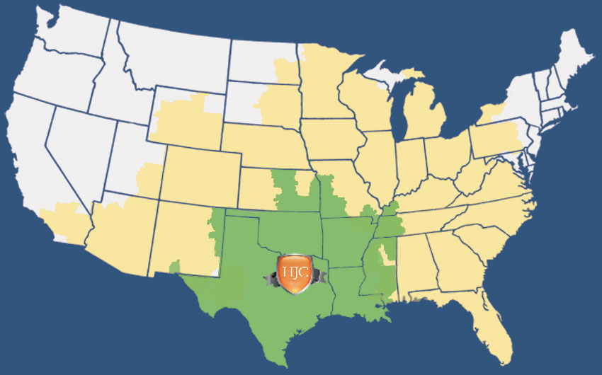 Garland Shipping Map