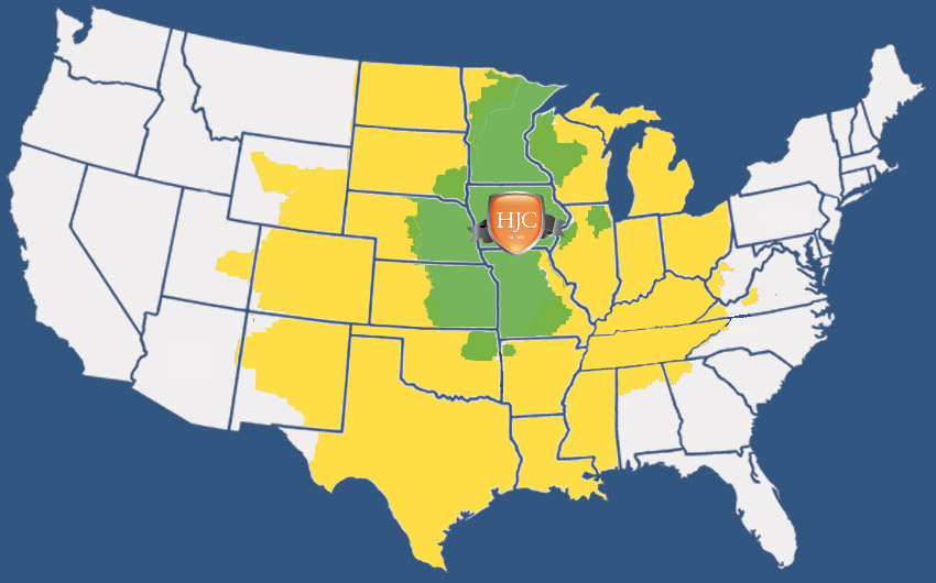 estimated shipping range for Johnston IA